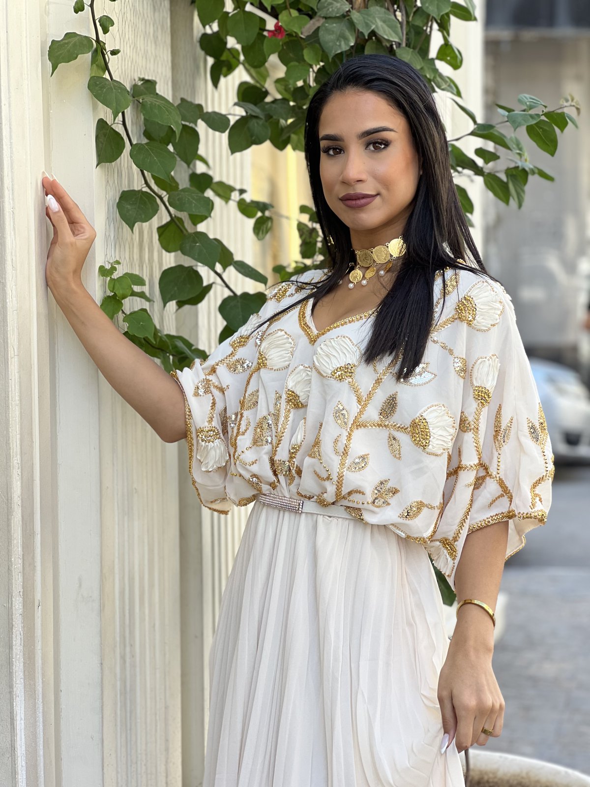 Robe plissé